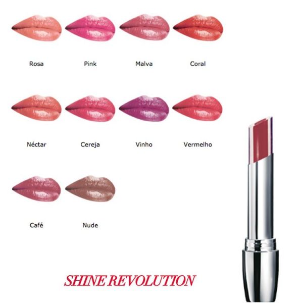 Batom Avon Shine Revolution - Cor PINK